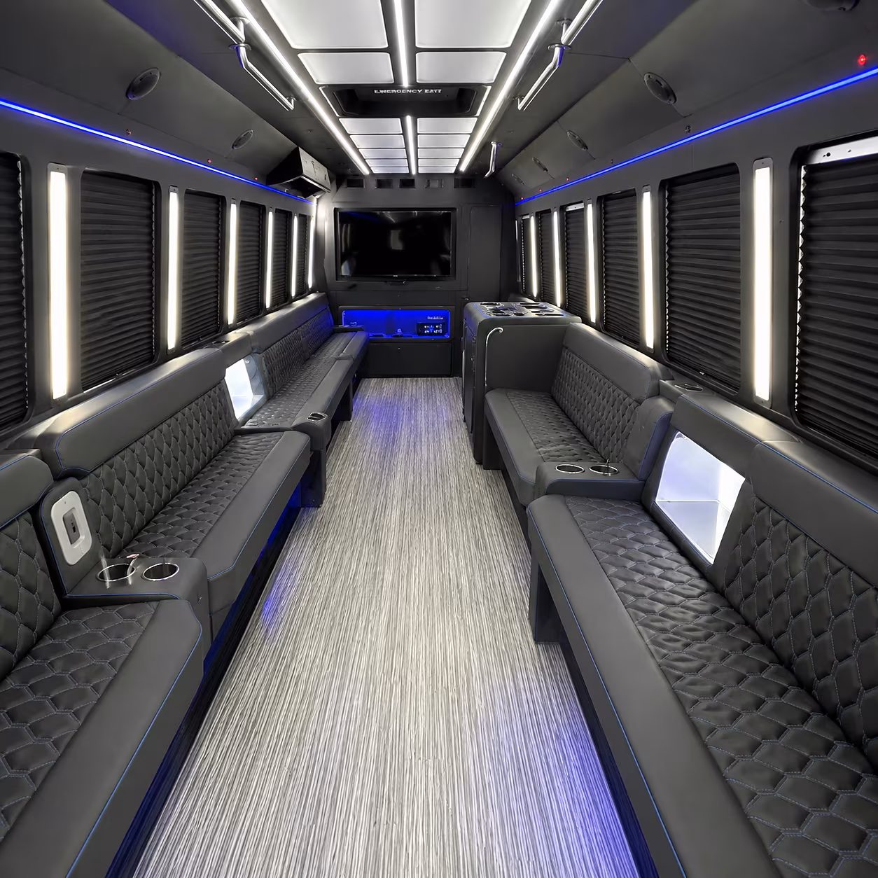 farmington hills party bus rentals inside